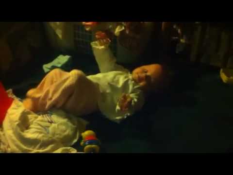 Baby Grace-Rodda Hall Playing Around On The Floor