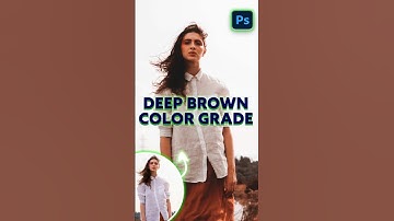 Photoshop:Deep Brown Color grade #tutorial #easy #like #edit #graphicdesign #photoshoptutorial