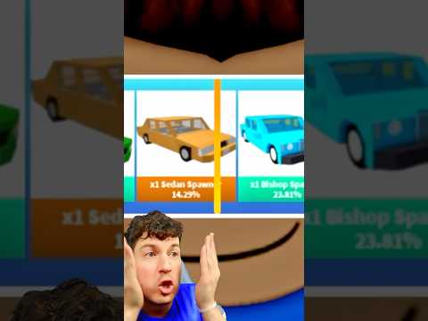 КАКАЯ МАШИНА МНЕ ВЫПАДЕТ С РУЛЕТКИ В РОБЛОКС ?! #шутки #приколыроблокс #роблокс