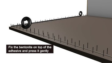 Pronil Building Materials/Bentonite Hydrophilic Waterstop Application Video