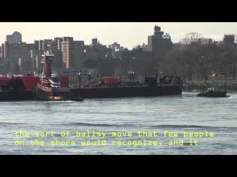 Grounded Barge NYC 3.18.11