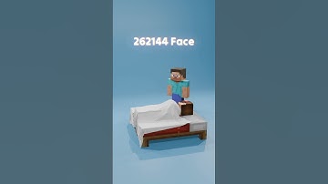 Minecraft 3D Cloth Simulation:Steve 4😱🔥 #minecraft #blender