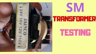 #TestingofSMtransformer used in SMPS power supply