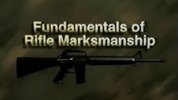 Fundamentals of Rifle Marksmanship USMC