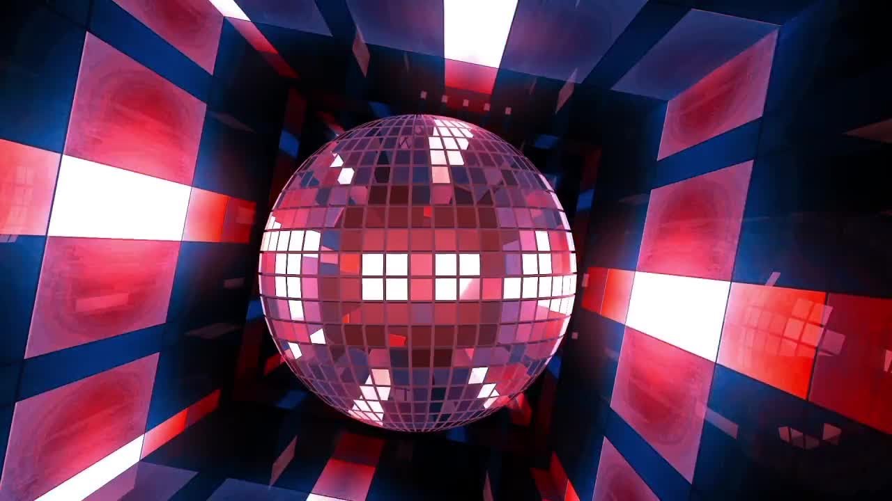 VJ Disco Ball Motion Graphics - YouTube