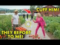 HOA Karen Called 911 To Kick Me Out So I Flashed My Badge And Took Her In Myself HOA Karen Called 911 To Kick Me Out So I Flashed My Badge And Took Her In Myself
