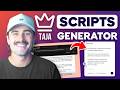 Taja Al Tutorial: How to Generate YouTube Scripts with Al