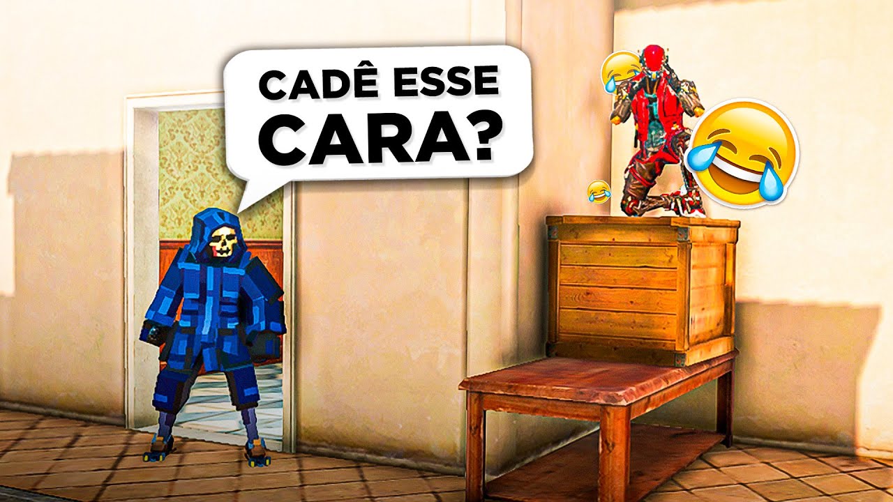 JOGANDO *PIQUE ESCONDE* DO BLOOD STRIKE PELA PRIMEIRA VEZ!