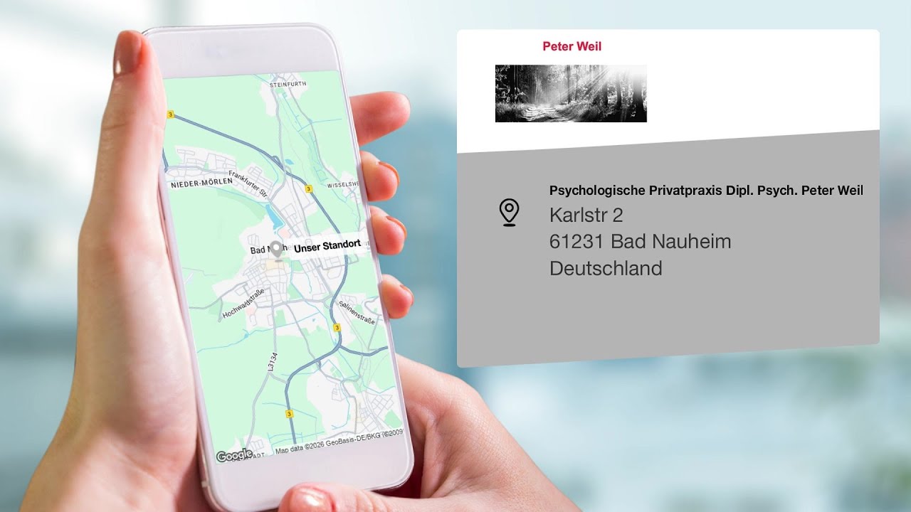 Psychologische Privatpraxis Dipl. Psych. Peter Weil | Psychologe/Psychologin in Bad Nauheim