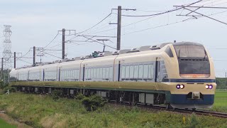 【高画質】E653系U101編成(583系カラー色)がいなほ3号(3M)として佐々木〜西新発田間を通過するシーン!2026.7.18