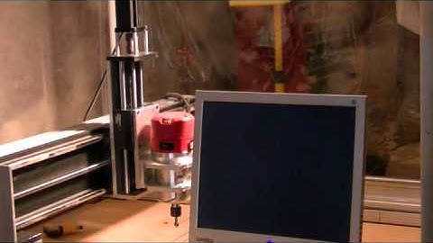 Test of Mach3 controlling Power Point