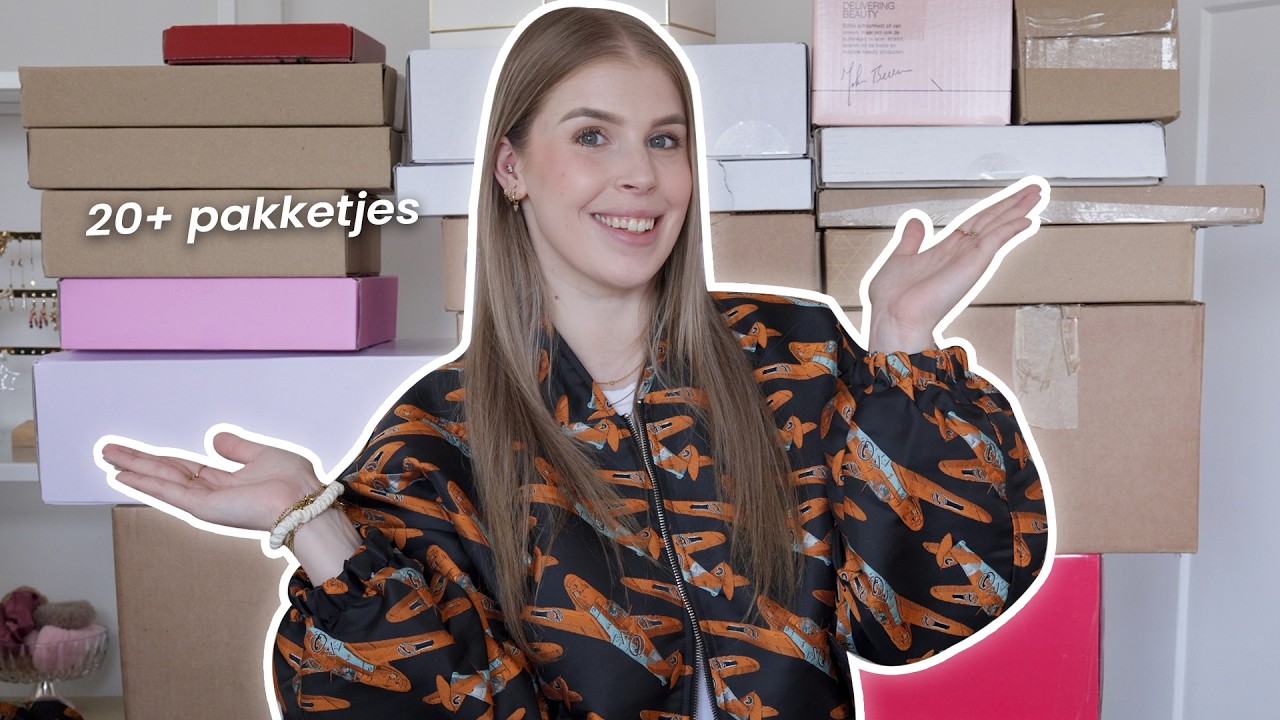 PR unboxing juli 📦 20+ pakketjes uitpakken