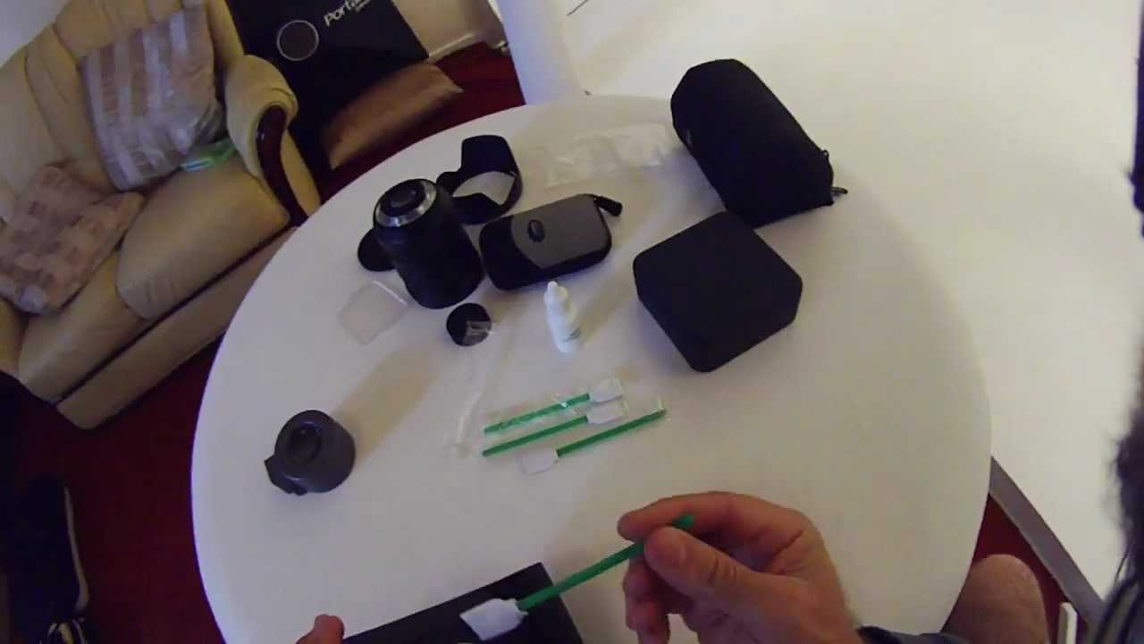 Sensor clean tutorial on a digital SLR camera. POV - YouTube