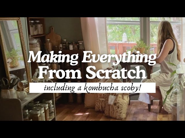 Homemaking From Scratch Vlog  | Slow Intentional Living class=