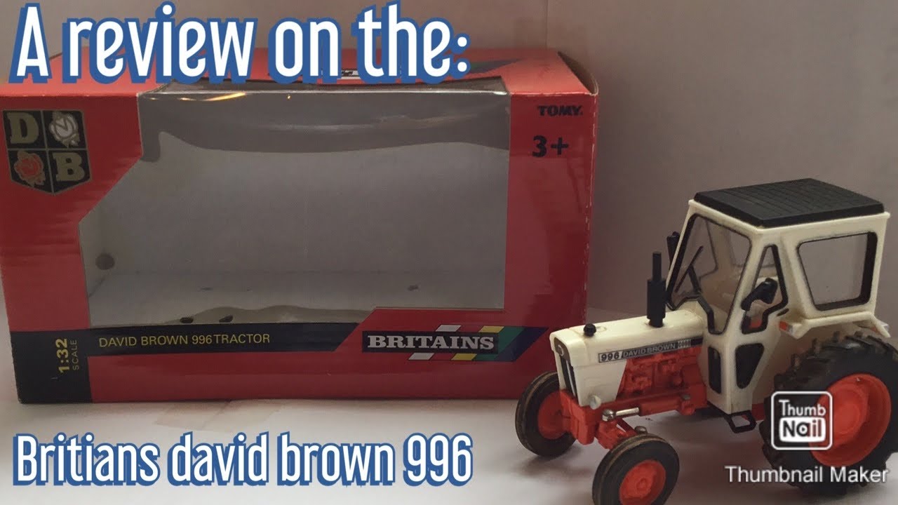 Britains David Brown 996 Tractor 43091 Brand New And Boxed
