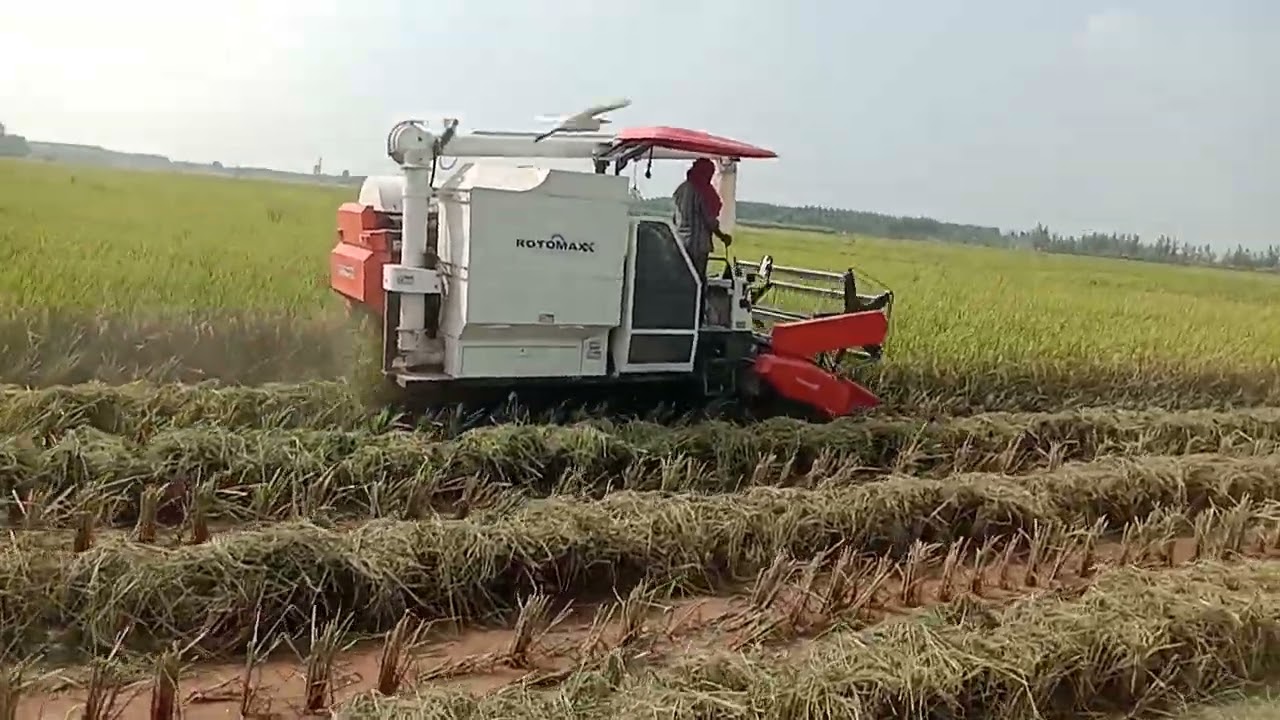 Track Combine Harvester