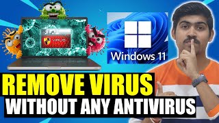 Remove Virus Without Antivirus | Hidden Feature in Windows | Malicious Software Removal Tool