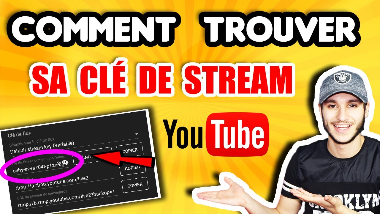 Comment Trouver Sa Cle De Stream Youtube Tuto Youtube