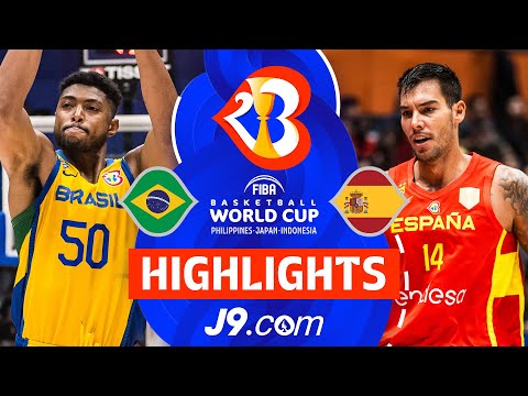 Brazil 🇧🇷 vs Spain 🇪🇸 | J9 Highlights | FIBA Basketball World Cup 2023