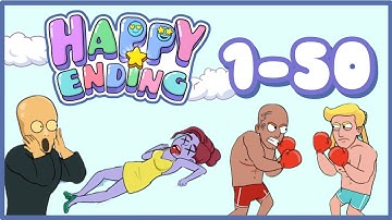 Happy Ending: Displace Puzzle Walkthrough #1 | Level 1-50 Answers