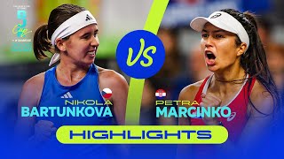 Download Lagu Nikola Bartunkova (CZE) vs Petra Marcinko (CRO) | 2025 BJK Cup Play-offs | Match Highlights MP3