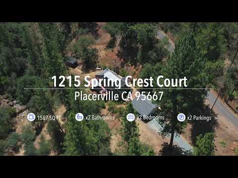 1215 Spring Crest Ct, Placerville, CA home video tour