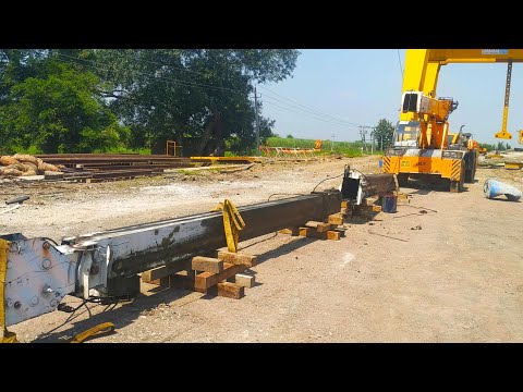 ACE Crene 16Ton Farana Boom Repairing Pads And Cable Change Ganan OP SonuOP