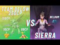 TEAM WITH COMBINED CP BELOW 250 VS TEAM ROCKET LEADER SIERRA - Lowest CP Challenge