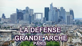 La Defense - Grande Arche Paris 4K