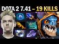 Slark with 19 Kills and Stormcrafter - Dota 7.41