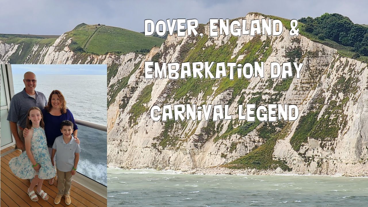 Carnival Legend Part 1 - Dover, England - Embarkation Day - Our First Day at Sea