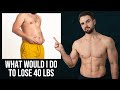 What I&#39;d Do If I Had To Lose 40 Pounds of Body Fat (5 Steps)