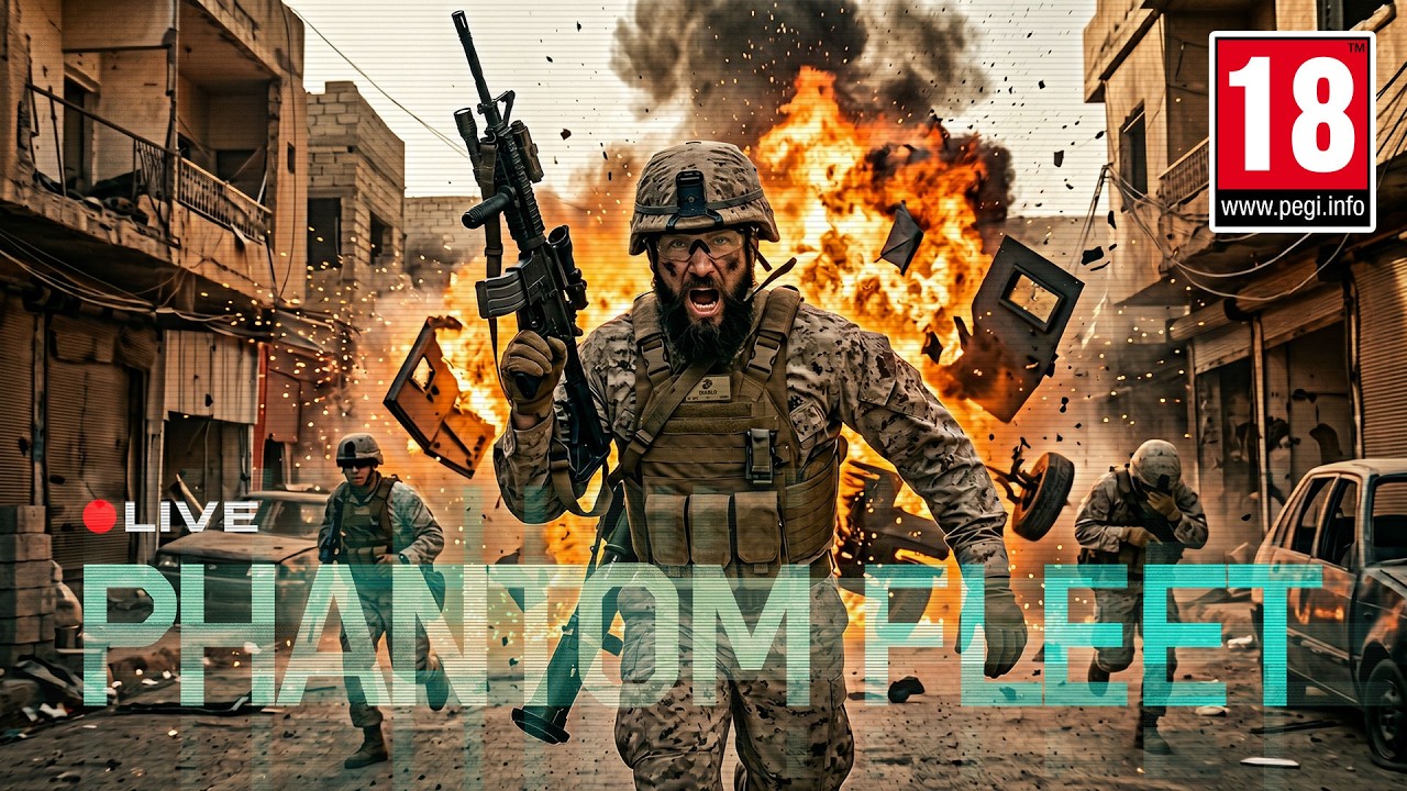 🔴 [ES] |+18| 4K OPERACIÓN PHANTOM FLEET - Marines (USMC) - Simulación Arma 3