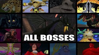 Kingdom Hearts Final Mix - All Bosses (With Cutscenes) PS4 1080p HD