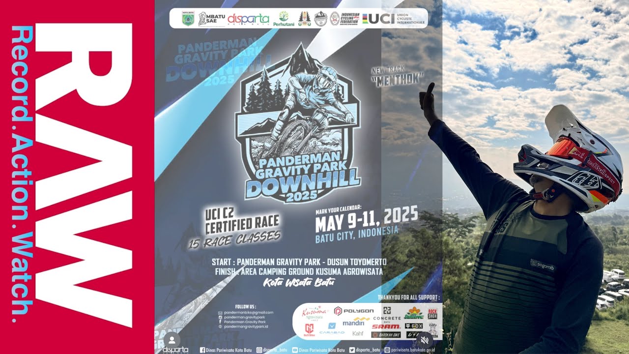 Panderman Gravity Bike Park 2025 | Track Walk