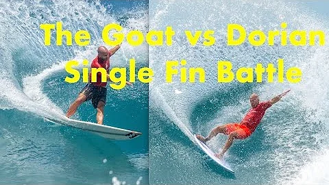 Kelly Slater vs Shane Dorian Maldives Single Fin F...