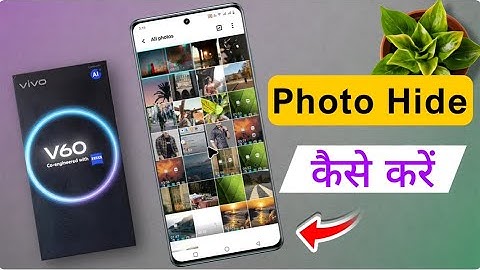 How to Hide Photos in Vivo V60 / vivo v60 5g me Photo & Video Hide Kaise Kare