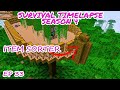 Automatic Storage System for Iron farm | Minecraft Survival Timelapse Season 4 Episode 33