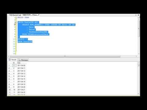 TSQL: Using ROW_NUMBER() For An Identity