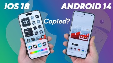 Apple iOS 18 Vs Google Android 14 - iOS 18 Finally Learnt from ANDROID!  (Hindi)