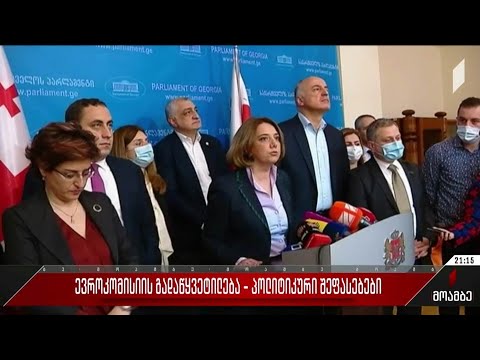 ევროკომისიის გადაწყვეტილება - პოლიტიკური შეფასებები