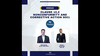 Webinar On Clause 10.2 Non Conformity And Corrective Action ISO 9001