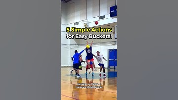 5 Simple Basketball Actions for Easy Buckets 🪣🏀🐣