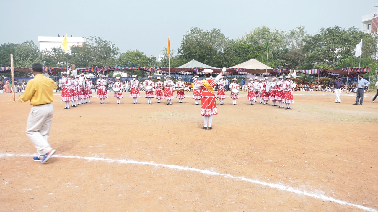 Tamilnadu Girls super performance in Vijayawada Band competitions Inter School level Program.
