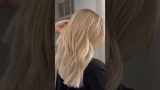 Pearl Blonde 🤍 AirTouch Highlights #airtouch #shatush #fryzjer #hairtransformation #hairtutorial