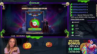 Кадр из ролика «25 Games Bonus Opening ⚔️Slot Battles⚔️🏆10$ Giveaway💰25x25 Freespins Giveaway😍Exclusive Welcome O…»