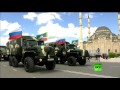 العرض العسكري في العاصمة الشيشانية غروزني بمناسبة ذكرى النصر على النازية الـ71