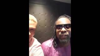 Watch American Rapper WALE and Reminisce in the Studio!!!