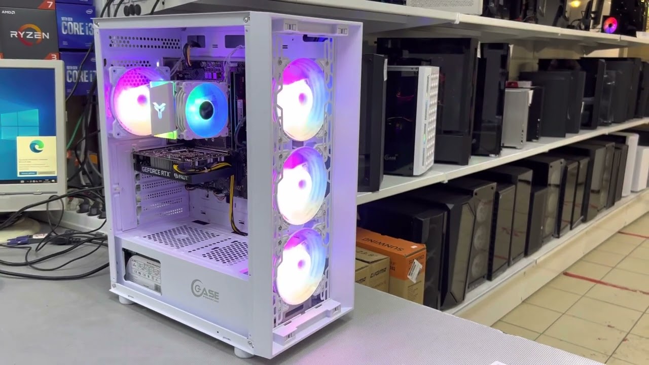 57500₽, i5 12400F, RTX 3050 8Gb, PowerCase Alisio X4W