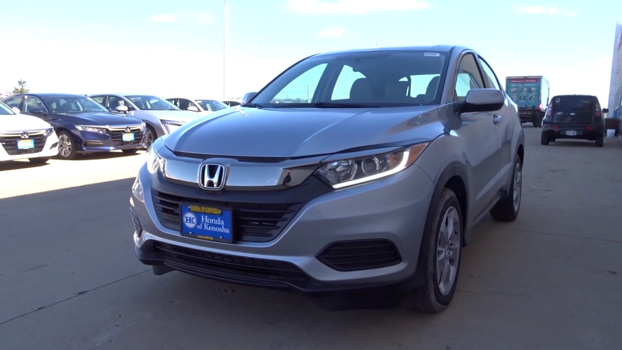 KENOSHA HONDA 2019 HRV AWD LX LUNAR SILVER YouTube